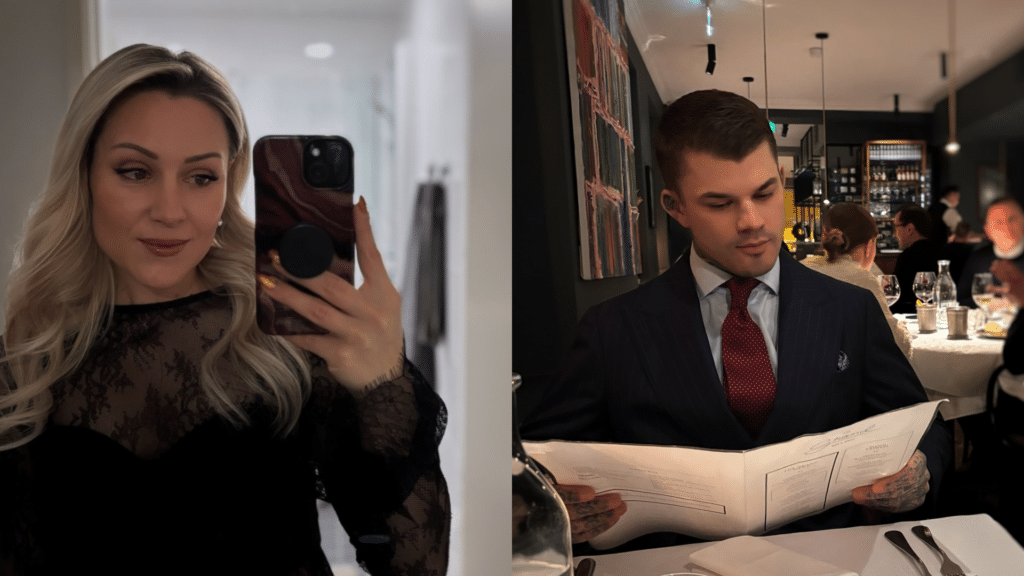 Nico Lingman ja Iris Sofia viettämässä yhteistä treffi-iltaa